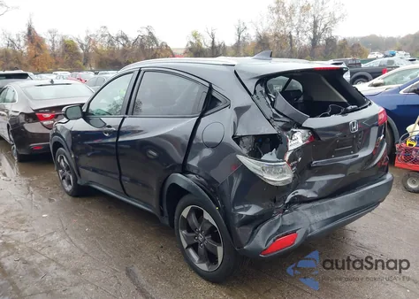 2018 Honda Hr-V Ex-L z USA, uszkodzony, nr VIN 3CZRU6H76JM707421
